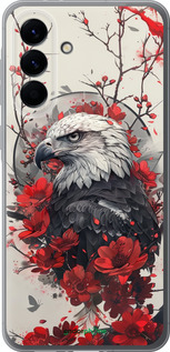 Силиконовый чехол Рубиновый орел для Samsung Galaxy A56 - 6103u-3882 изображение 