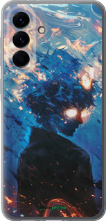 Силіконовий чехол Сатору Годжо для Samsung Galaxy A56 - 6129u-3882 изображение 