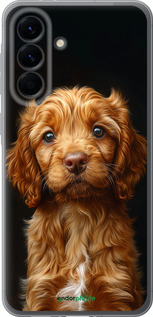 Силиконовый чехол Cocker spaniel на черном фоне для Samsung Galaxy A56 - 6137u-3882 изображение 
