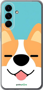 Силиконовый чехол Корги для Samsung Galaxy A56 - 6280u-3882 изображение 