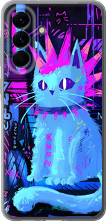Силиконовый чехол Кот панк для Samsung Galaxy A56 - 6311u-3882 изображение 