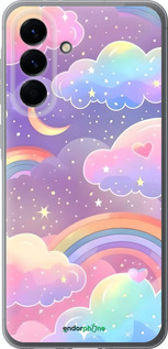 Силіконовий чехол Хмари та веселка для Samsung Galaxy A56 - 6312u-3882 изображение 