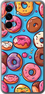 Силіконовий чехол Пончики для Samsung Galaxy A56 - 6318u-3882 изображение 