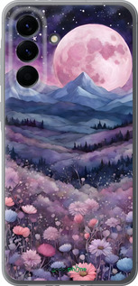 Силіконовий чехол Ніч місяць арт для Samsung Galaxy A56 - 6319u-3882 изображение 