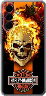 Силіконовий чехол Харлей девидсон для Samsung Galaxy A56 - 6370u-3882 изображение 