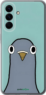 Силиконовый чехол Голубь для Samsung Galaxy A56 - 6388u-3882 изображение 