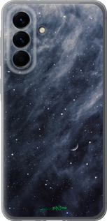 Силиконовый чехол Голубые облака, Голубая луна для Samsung Galaxy A56 - 6398u-3882 изображение 