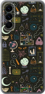 Силиконовый чехол Колдовской принт для Samsung Galaxy A56 - 6425u-3882 изображение 