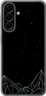 Силіконовий чехол Чорно білі абстрактні гори для Samsung Galaxy A56 - 6437u-3882 изображение 