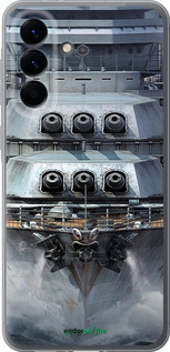 Силіконовий чехол Лінкор, world of tanks, wargaming, військовий корабель для Samsung Galaxy A56 - 6453u-3882 изображение 