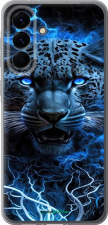 Силіконовий чехол Крижаний леопард для Samsung Galaxy A56 - 6460u-3882 изображение 