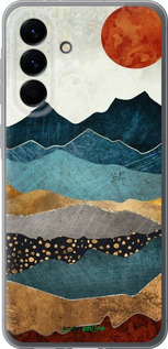 Силиконовый чехол Янтарный закат для Samsung Galaxy A56 - 6475u-3882 изображение 