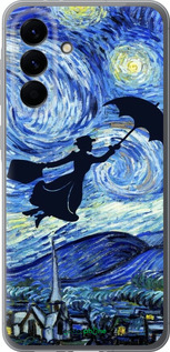 Силіконовий чехол Із зображенням Мері Поппінс «Зоряна ніч» для Samsung Galaxy A56 - 6487u-3882 изображение 