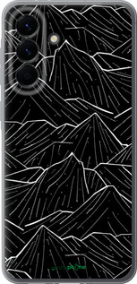 Силиконовый чехол С изображением Темных гор для Samsung Galaxy A56 - 6489u-3882 изображение 