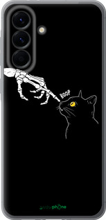 Силиконовый чехол Кошка для Samsung Galaxy A56 - 6505u-3882 изображение 