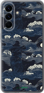 Силіконовий чехол Морська тематика у стилі арт-деко для Samsung Galaxy A56 - 6520u-3882 изображение 