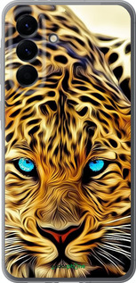 Силиконовый чехол Леопард для Samsung Galaxy A56 - 6611u-3882 изображение 