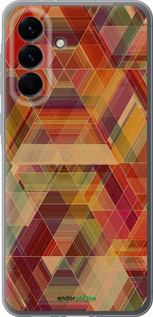 Силиконовый чехол Геометрический узор для Samsung Galaxy A56 - 904u-3882 изображение 