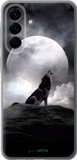 Силиконовый чехол Воющий волк для Samsung Galaxy A56 - 934u-3882 изображение 