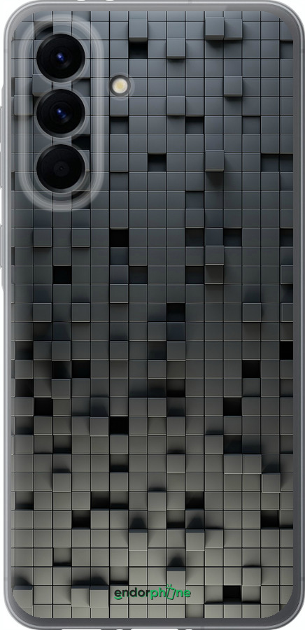 Силиконовый чехол Кубики для Samsung Galaxy A56 - 1061u-3882 изображение 