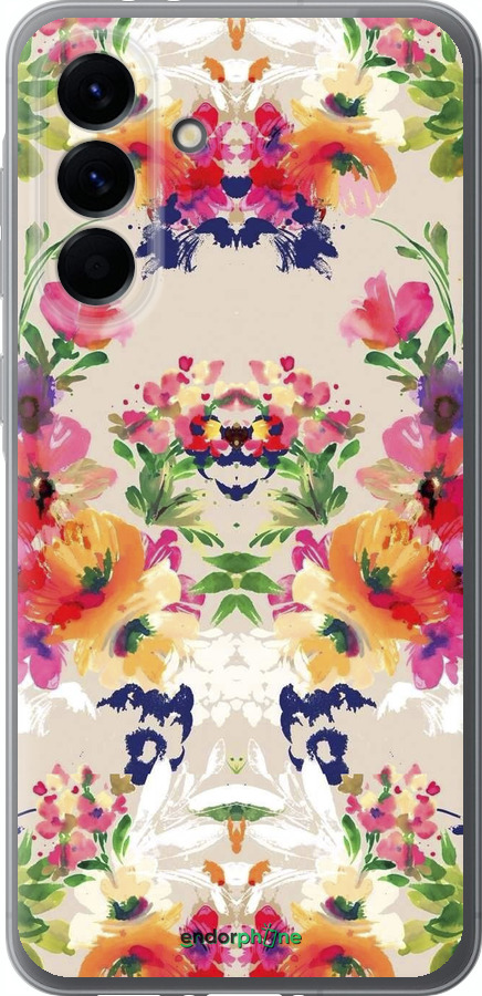 Силіконовий чехол Квітковий візерунок для Samsung Galaxy A56 - 1083u-3882 изображение 