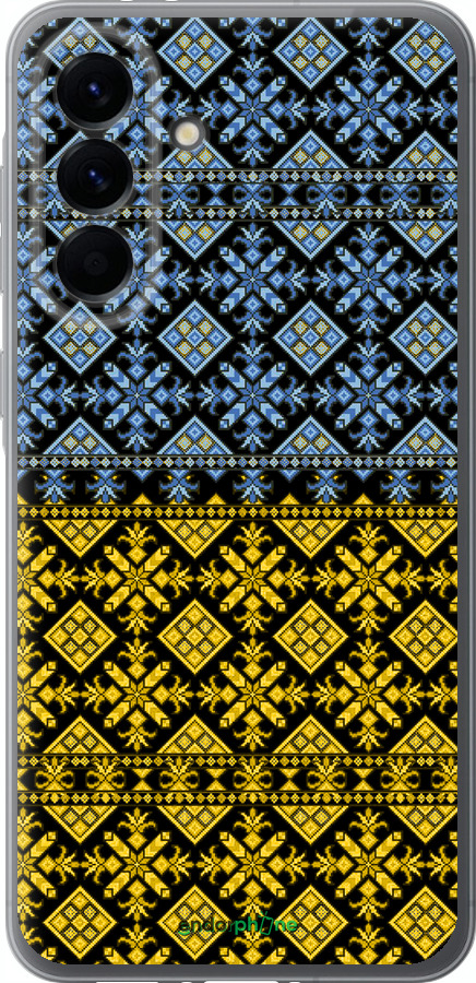 Силіконовий чехол Жовто-блакитна вишиванка для Samsung Galaxy A56 - 1169u-3882 изображение 