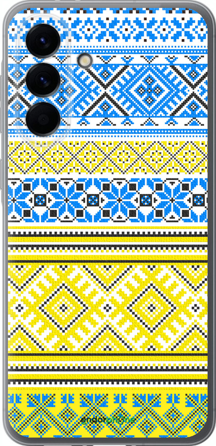 Силіконовий чехол Вишиванка 40 для Samsung Galaxy A56 - 1174u-3882 изображение 