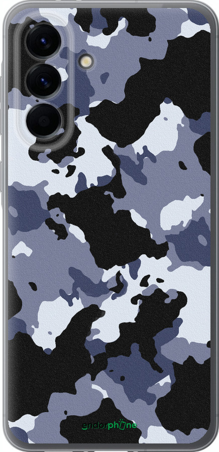 Силиконовый чехол Камуфляж v4 для Samsung Galaxy A56 - 1182u-3882 изображение 