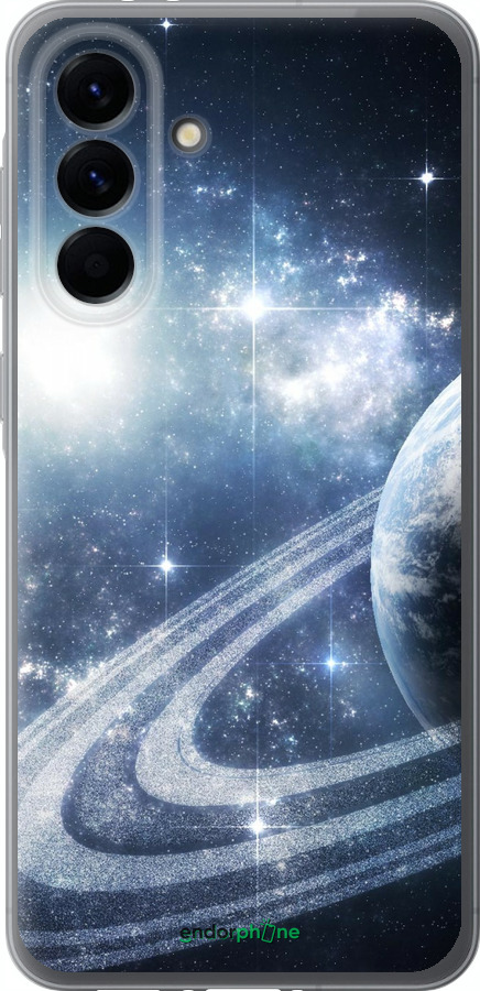 Силиконовый чехол Кольца Сатурна для Samsung Galaxy A56 - 173u-3882 изображение 