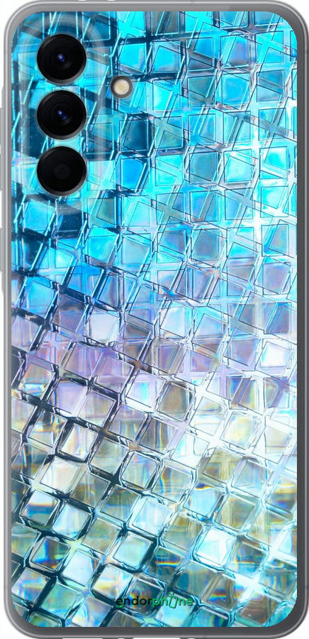 Силиконовый чехол Переливающаяся чешуя для Samsung Galaxy A56 - 227u-3882 изображение 