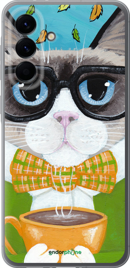 Силиконовый чехол Cat&Coffee для Samsung Galaxy A56 - 4053u-3882 изображение 
