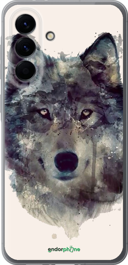 Силиконовый чехол Волк-арт для Samsung Galaxy A56 - 4163u-3882 изображение 