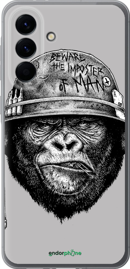 Силиконовый чехол military monkey для Samsung Galaxy A56 - 4177u-3882 изображение 