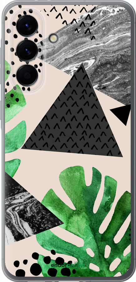 Силиконовый чехол Монстера для Samsung Galaxy A56 - 4304u-3882 изображение 