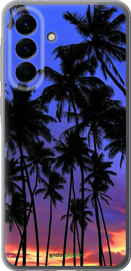 Силиконовый чехол Пальмы для Samsung Galaxy A56 - 4324u-3882 изображение 