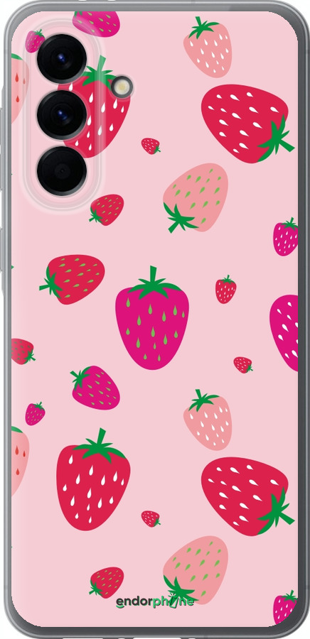 Силіконовий чехол Полунички для Samsung Galaxy A56 - 4332u-3882 изображение 