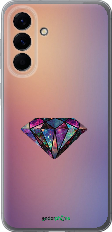 Силиконовый чехол Диамант для Samsung Galaxy A56 - 4352u-3882 изображение 