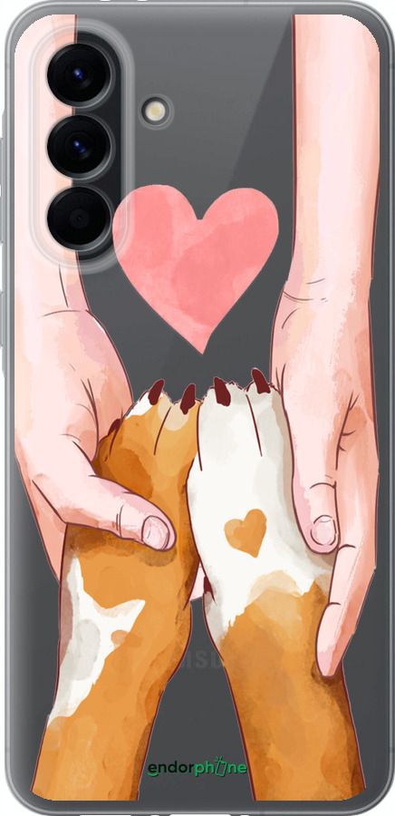 Силиконовый чехол Дружба для Samsung Galaxy A56 - 4410u-3882 изображение 