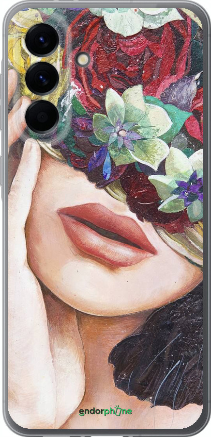 Силиконовый чехол Head Flower для Samsung Galaxy A56 - 4460u-3882 изображение 