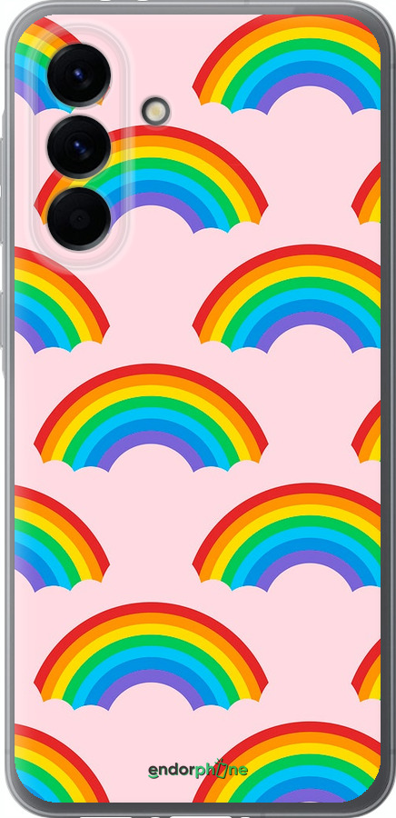 Силиконовый чехол Rainbows для Samsung Galaxy A56 - 4478u-3882 изображение 