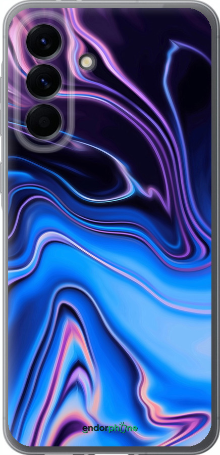 Силиконовый чехол Узор воды для Samsung Galaxy A56 - 4491u-3882 изображение 