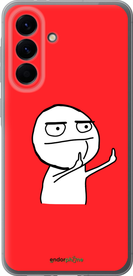 Силиконовый чехол Мем для Samsung Galaxy A56 - 4578u-3882 изображение 