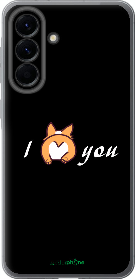 Силиконовый чехол Люблю для Samsung Galaxy A56 - 4586u-3882 изображение 