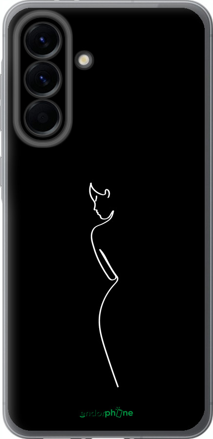 Силиконовый чехол Силуэт1 для Samsung Galaxy A56 - 4590u-3882 изображение 