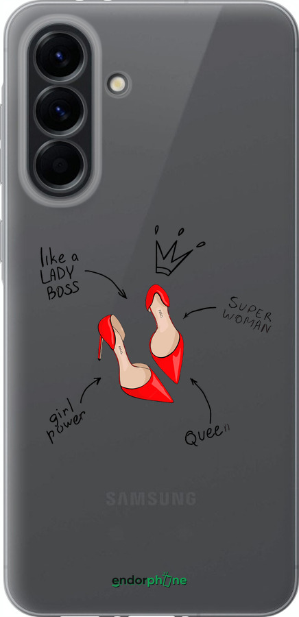 Силіконовий чехол Жінка для Samsung Galaxy A56 - 4599u-3882 изображение 