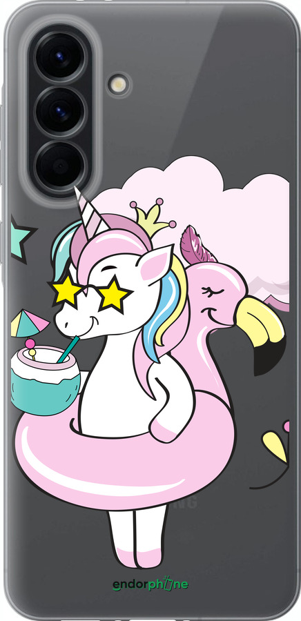 Силиконовый чехол Crown Unicorn для Samsung Galaxy A56 - 4660u-3882 изображение 