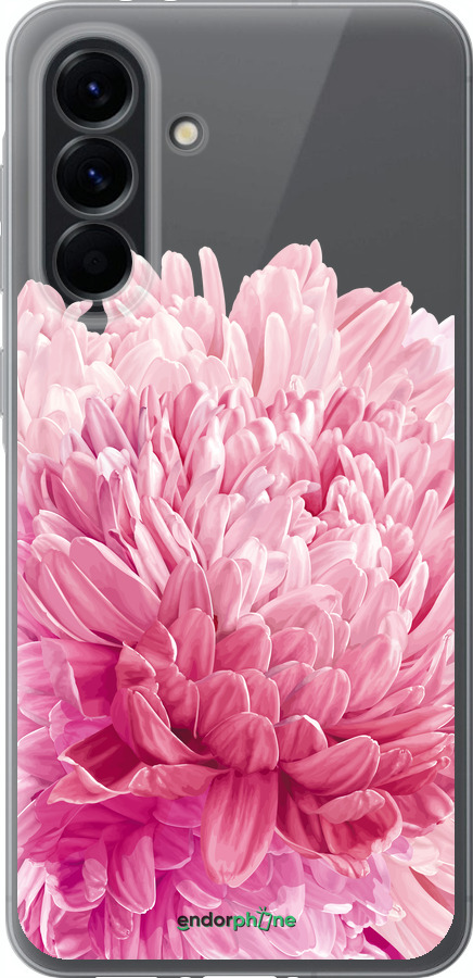 Силиконовый чехол Хризантема для Samsung Galaxy A56 - 4666u-3882 изображение 