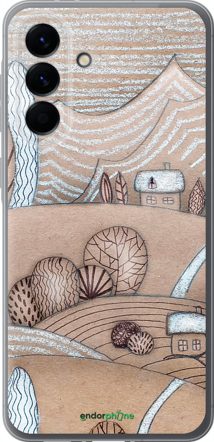 Силиконовый чехол Сказочные холмы для Samsung Galaxy A56 - 4749u-3882 изображение 