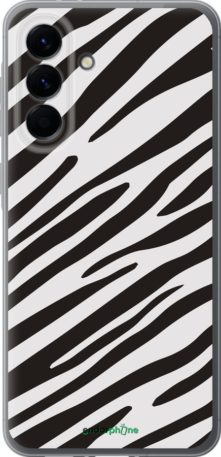 Силиконовый чехол Классическая зебра для Samsung Galaxy A56 - 4874u-3882 изображение 
