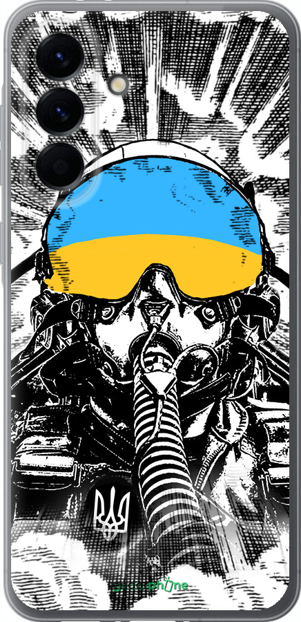 Силиконовый чехол Призрак Киева v3 для Samsung Galaxy A56 - 5307u-3882 изображение 
